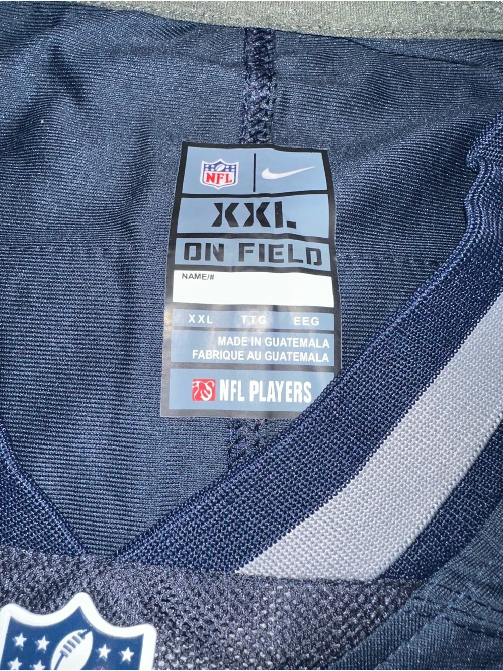 NIKE Tom Brady New England Patriot Super Bowl 53 Screen Game Jersey Men’s 2XL